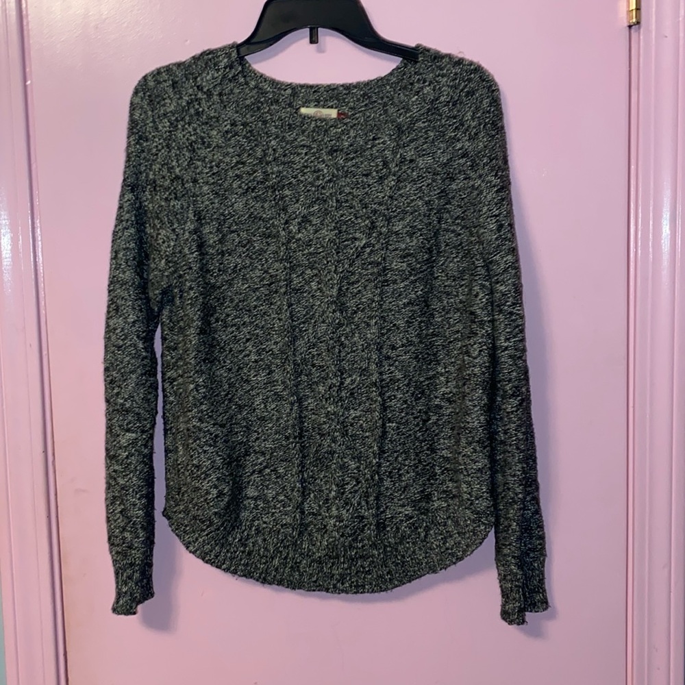 Gray sweater